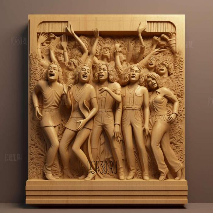 Boogie Nights movie 4 stl model for CNC